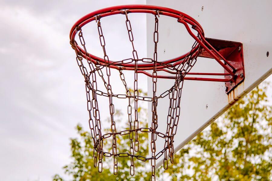 Ein Basketballkorb