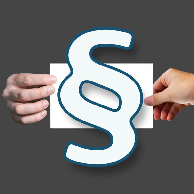 Ein Paragraf-Zeichen