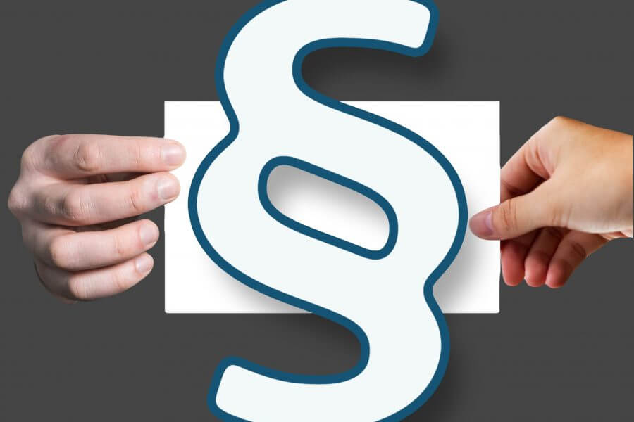 Ein Paragraf-Zeichen