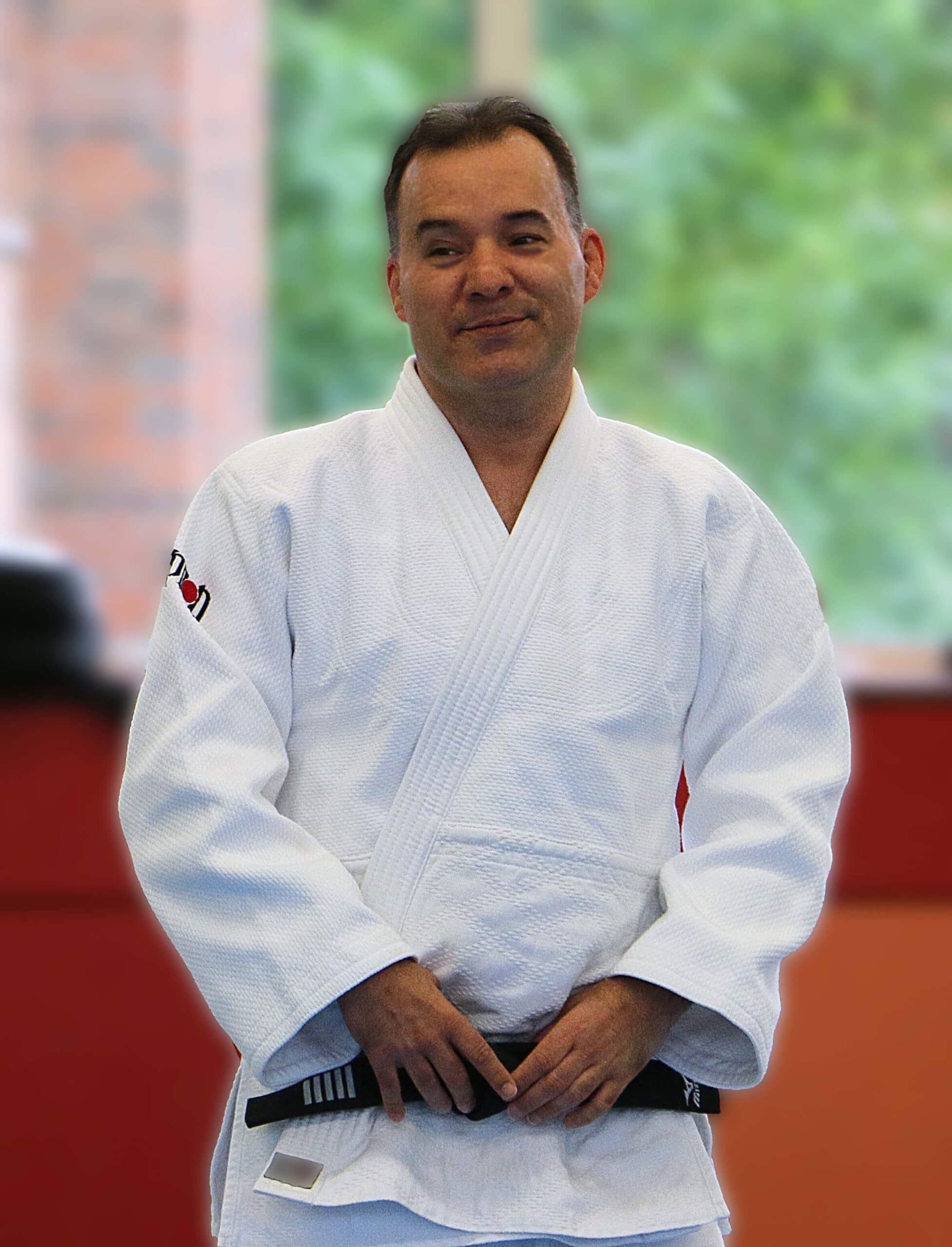 Bild von einem Christian Zeilermeier in einem Karate-Anzug