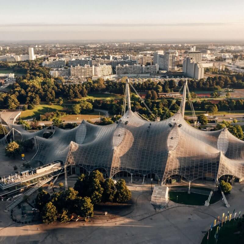 Luftbild Olympiapark München