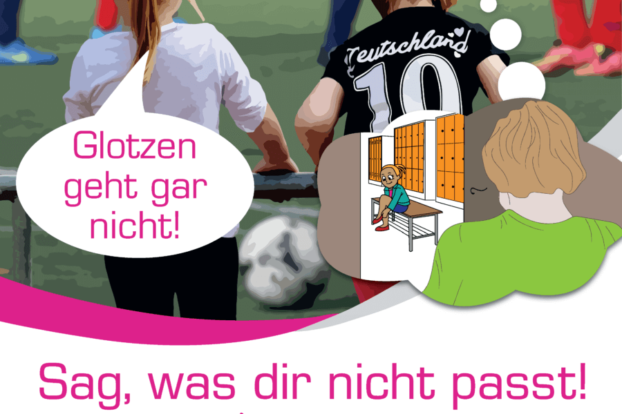 Plakat-Kampagne: Prävention sexualisierter Gewalt - Glotzen geht gar nicht