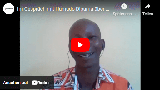 Thumbnail Youtube - Gespräch mit Hamado Dipama