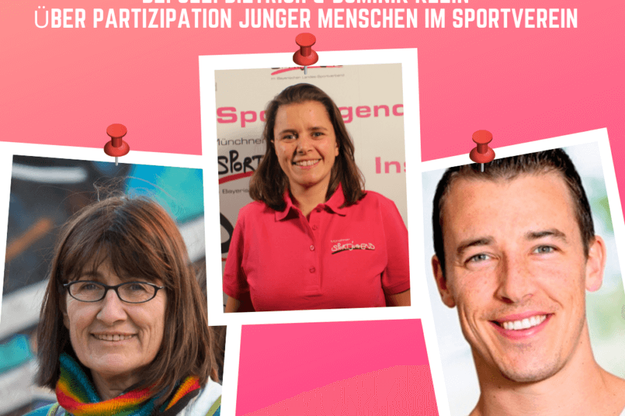 Kampagnie MSJ fragt nach. Zwei Portraits von Frauen zudem ein Portraitt eines Mannes